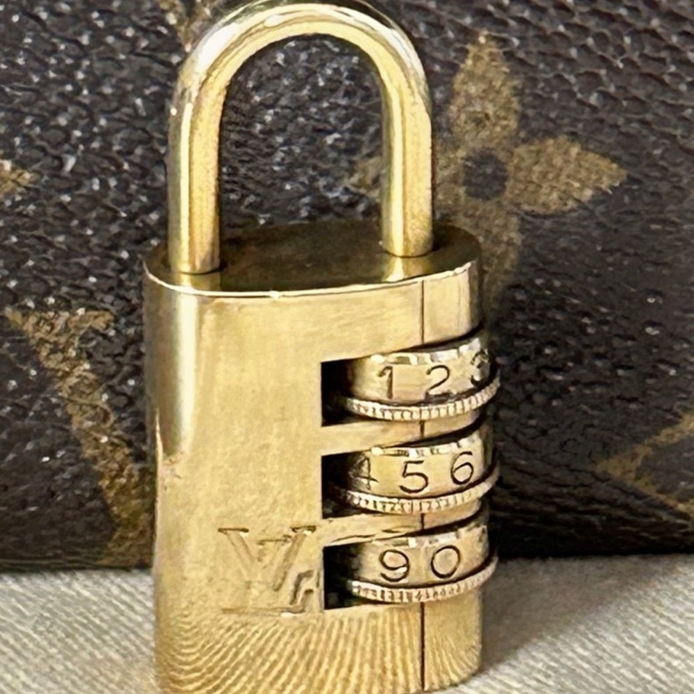 Louis Vuitton Vintage Cadena Combination Padlock Rare